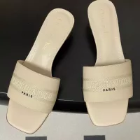Cheap Christian Dior Slippers For Women #1357570 Replica Wholesale [$82.00 USD] [ITEM#1357570] on Replica Christian Dior Slippers