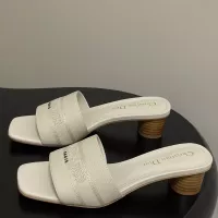 Cheap Christian Dior Slippers For Women #1357570 Replica Wholesale [$82.00 USD] [ITEM#1357570] on Replica Christian Dior Slippers