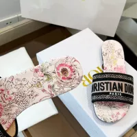 Cheap Christian Dior Slippers For Women #1357577 Replica Wholesale [$72.00 USD] [ITEM#1357577] on Replica Christian Dior Slippers