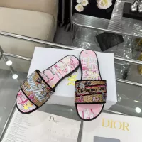 Cheap Christian Dior Slippers For Women #1357583 Replica Wholesale [$85.00 USD] [ITEM#1357583] on Replica Christian Dior Slippers