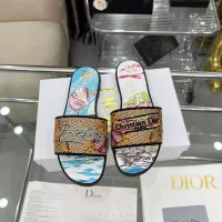 Cheap Christian Dior Slippers For Women #1357584 Replica Wholesale [$85.00 USD] [ITEM#1357584] on Replica Christian Dior Slippers