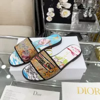 Cheap Christian Dior Slippers For Women #1357584 Replica Wholesale [$85.00 USD] [ITEM#1357584] on Replica Christian Dior Slippers