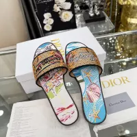 Cheap Christian Dior Slippers For Women #1357584 Replica Wholesale [$85.00 USD] [ITEM#1357584] on Replica Christian Dior Slippers