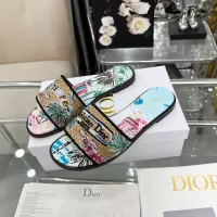 Cheap Christian Dior Slippers For Women #1357586 Replica Wholesale [$85.00 USD] [ITEM#1357586] on Replica Christian Dior Slippers