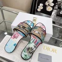 Cheap Christian Dior Slippers For Women #1357586 Replica Wholesale [$85.00 USD] [ITEM#1357586] on Replica Christian Dior Slippers