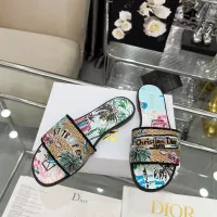 Cheap Christian Dior Slippers For Women #1357586 Replica Wholesale [$85.00 USD] [ITEM#1357586] on Replica Christian Dior Slippers