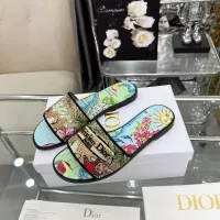 Cheap Christian Dior Slippers For Women #1357587 Replica Wholesale [$85.00 USD] [ITEM#1357587] on Replica Christian Dior Slippers