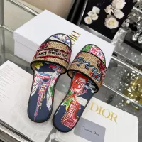 Cheap Christian Dior Slippers For Women #1357588 Replica Wholesale [$85.00 USD] [ITEM#1357588] on Replica Christian Dior Slippers