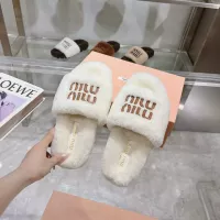 Cheap MIU MIU Slippers For Women #1357589 Replica Wholesale [$92.00 USD] [ITEM#1357589] on Replica MIU MIU Slippers