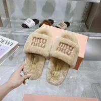 Cheap MIU MIU Slippers For Women #1357590 Replica Wholesale [$92.00 USD] [ITEM#1357590] on Replica MIU MIU Slippers