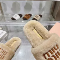 Cheap MIU MIU Slippers For Women #1357590 Replica Wholesale [$92.00 USD] [ITEM#1357590] on Replica MIU MIU Slippers