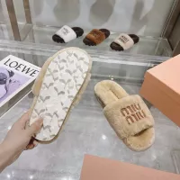 Cheap MIU MIU Slippers For Women #1357590 Replica Wholesale [$92.00 USD] [ITEM#1357590] on Replica MIU MIU Slippers