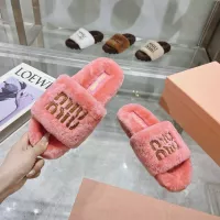 Cheap MIU MIU Slippers For Women #1357591 Replica Wholesale [$92.00 USD] [ITEM#1357591] on Replica MIU MIU Slippers