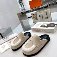 Cheap Hermes Slippers For Women #1357614 Replica Wholesale [$92.00 USD] [ITEM#1357614] on Replica Hermes Slippers