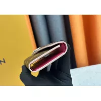 Cheap Louis Vuitton LV Wallets In Rose Red For Women #1357624 Replica Wholesale [$40.00 USD] [ITEM#1357624] on Replica Louis Vuitton LV Wallets