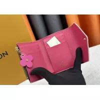Cheap Louis Vuitton LV Wallets In Rose Red For Women #1357624 Replica Wholesale [$40.00 USD] [ITEM#1357624] on Replica Louis Vuitton LV Wallets