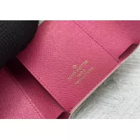 Cheap Louis Vuitton LV Wallets In Rose Red For Women #1357624 Replica Wholesale [$40.00 USD] [ITEM#1357624] on Replica Louis Vuitton LV Wallets
