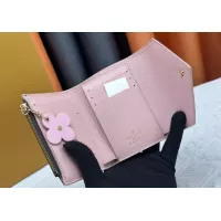 Cheap Louis Vuitton LV Wallets In Pink For Women #1357625 Replica Wholesale [$40.00 USD] [ITEM#1357625] on Replica Louis Vuitton LV Wallets