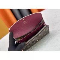 Cheap Louis Vuitton LV Wallets In Burgundy For Women #1357628 Replica Wholesale [$42.00 USD] [ITEM#1357628] on Replica Louis Vuitton LV Wallets
