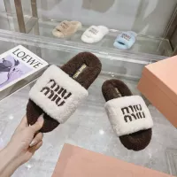 Cheap MIU MIU Slippers For Women #1357645 Replica Wholesale [$92.00 USD] [ITEM#1357645] on Replica MIU MIU Slippers