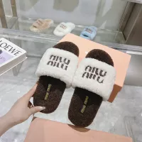 Cheap MIU MIU Slippers For Women #1357645 Replica Wholesale [$92.00 USD] [ITEM#1357645] on Replica MIU MIU Slippers