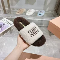 Cheap MIU MIU Slippers For Women #1357645 Replica Wholesale [$92.00 USD] [ITEM#1357645] on Replica MIU MIU Slippers
