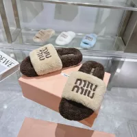 Cheap MIU MIU Slippers For Women #1357646 Replica Wholesale [$92.00 USD] [ITEM#1357646] on Replica MIU MIU Slippers