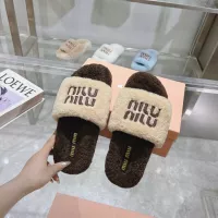 Cheap MIU MIU Slippers For Women #1357646 Replica Wholesale [$92.00 USD] [ITEM#1357646] on Replica MIU MIU Slippers