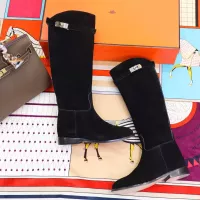 Cheap Hermes Boots For Women #1357665 Replica Wholesale [$115.00 USD] [ITEM#1357665] on Replica Hermes Boots