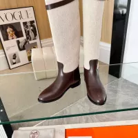 Cheap Hermes Boots For Women #1357667 Replica Wholesale [$115.00 USD] [ITEM#1357667] on Replica Hermes Boots