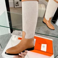Cheap Hermes Boots For Women #1357671 Replica Wholesale [$115.00 USD] [ITEM#1357671] on Replica Hermes Boots