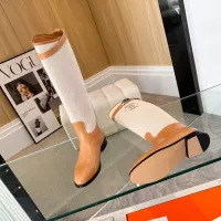 Cheap Hermes Boots For Women #1357671 Replica Wholesale [$115.00 USD] [ITEM#1357671] on Replica Hermes Boots