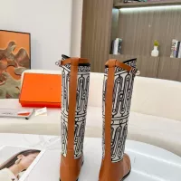 Cheap Hermes Boots For Women #1357673 Replica Wholesale [$118.00 USD] [ITEM#1357673] on Replica Hermes Boots