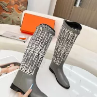 Cheap Hermes Boots For Women #1357674 Replica Wholesale [$118.00 USD] [ITEM#1357674] on Replica Hermes Boots