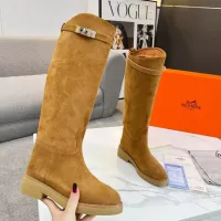 Cheap Hermes Boots For Women #1357675 Replica Wholesale [$118.00 USD] [ITEM#1357675] on Replica Hermes Boots