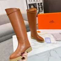 Cheap Hermes Boots For Women #1357677 Replica Wholesale [$118.00 USD] [ITEM#1357677] on Replica Hermes Boots