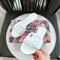 Cheap Dolce &amp; Gabbana D&amp;G Slippers For Women #1357683 Replica Wholesale [$48.00 USD] [ITEM#1357683] on Replica Dolce &amp; Gabbana D&amp;G Slippers