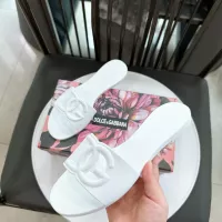 Cheap Dolce &amp; Gabbana D&amp;G Slippers For Women #1357683 Replica Wholesale [$48.00 USD] [ITEM#1357683] on Replica Dolce &amp; Gabbana D&amp;G Slippers