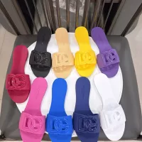 Cheap Dolce &amp; Gabbana D&amp;G Slippers For Women #1357683 Replica Wholesale [$48.00 USD] [ITEM#1357683] on Replica Dolce &amp; Gabbana D&amp;G Slippers
