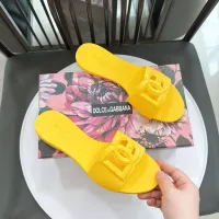 Cheap Dolce &amp; Gabbana D&amp;G Slippers For Women #1357685 Replica Wholesale [$48.00 USD] [ITEM#1357685] on Replica Dolce &amp; Gabbana D&amp;G Slippers