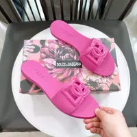 Cheap Dolce &amp; Gabbana D&amp;G Slippers For Women #1357686 Replica Wholesale [$48.00 USD] [ITEM#1357686] on Replica Dolce &amp; Gabbana D&amp;G Slippers