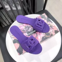 Cheap Dolce &amp; Gabbana D&amp;G Slippers For Women #1357688 Replica Wholesale [$48.00 USD] [ITEM#1357688] on Replica Dolce &amp; Gabbana D&amp;G Slippers