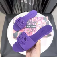 Cheap Dolce &amp; Gabbana D&amp;G Slippers For Women #1357688 Replica Wholesale [$48.00 USD] [ITEM#1357688] on Replica Dolce &amp; Gabbana D&amp;G Slippers