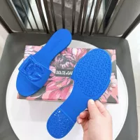 Cheap Dolce &amp; Gabbana D&amp;G Slippers For Women #1357689 Replica Wholesale [$48.00 USD] [ITEM#1357689] on Replica Dolce &amp; Gabbana D&amp;G Slippers