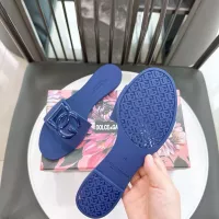 Cheap Dolce &amp; Gabbana D&amp;G Slippers For Women #1357690 Replica Wholesale [$48.00 USD] [ITEM#1357690] on Replica Dolce &amp; Gabbana D&amp;G Slippers