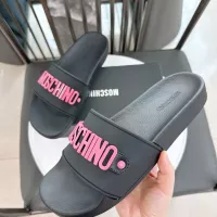 Cheap Moschino Slippers For Women #1357693 Replica Wholesale [$56.00 USD] [ITEM#1357693] on Replica Moschino Slippers
