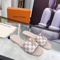 Cheap Louis Vuitton Slippers For Women #1357716 Replica Wholesale [$82.00 USD] [ITEM#1357716] on Replica Louis Vuitton Slippers