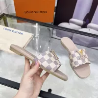 Cheap Louis Vuitton Slippers For Women #1357716 Replica Wholesale [$82.00 USD] [ITEM#1357716] on Replica Louis Vuitton Slippers