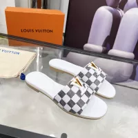 Cheap Louis Vuitton Slippers For Women #1357717 Replica Wholesale [$82.00 USD] [ITEM#1357717] on Replica Louis Vuitton Slippers