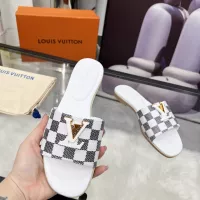 Cheap Louis Vuitton Slippers For Women #1357717 Replica Wholesale [$82.00 USD] [ITEM#1357717] on Replica Louis Vuitton Slippers